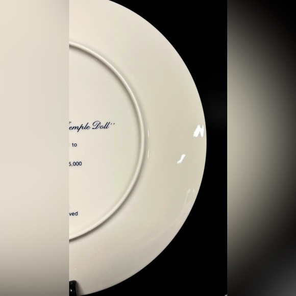 Lydia And The Shirley Temple Doll Jan Hagara Limited Edition Plate - Picture 13 of 17